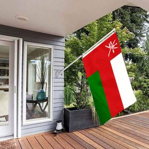3x5FT Polyester Cheap Price Oman Country <b>Flag</b> and National <b>Flag</b> With Two Grommets - Product Image 3