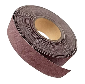 Suministro de fábrica, tela abrasiva, Rollo Jumbo, papel de arena, rollo de tela de arena, grano 80 24x50 para pulir y moler - Product Image 4