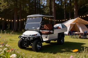 Chariot de <span class=keywords><strong>golf</strong></span> tout-terrain A827.H8G avec châssis renforcé et poutre transversale pour une rigidité torsionale accrue lors du transport tout-terrain - Product Image 5