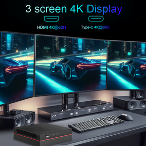 12th Gen Minipc I9 12900H N-VIDIA GTX 1060 32GB DDR4 NVME 4K UHD Video Output Gaming PC Gamer Mini Office Desktop Computer X81 1 - Product Image 3