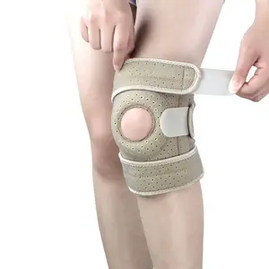 Joelheira ajustável personalizada, braçadeira para correção de joelho e dobradiça
