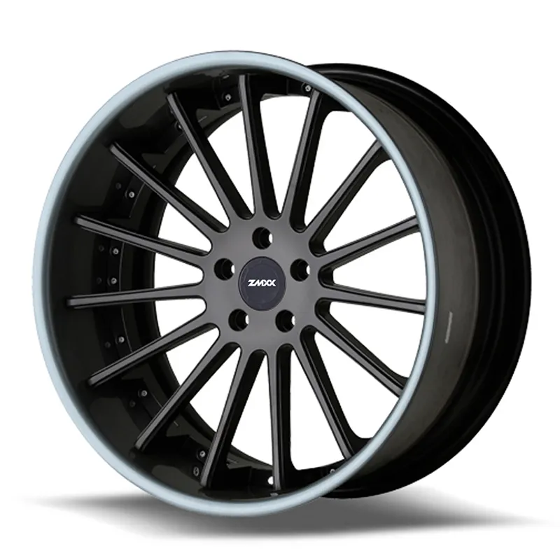ZMXX 20 22 24 28 inch car rims 2-piece alloy rims for BMW mercedes Audi aluminum forged wheels