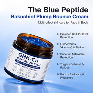 Baume Hydratant Longue Durée Lissant pour la Peau au Tripeptide-1 de Cuivre et au Suif de Bœuf GHK-Cu OEM - Product Image 4
