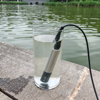 Analyseur d'oxygène dissous portable 0-50 mg/L, capteur DO portatif, précision 2% FS, matériau SS316, méthode de fluorescence, RS-485/Modbus