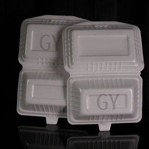 Boîte alimentaire, boîte à compartiments plats, boîte à trois compartiments, boîte rectangulaire, boîte à petit-déjeuner, boîte à restauration rapide, contenants alimentaires en mousse jetables - Product Image 1