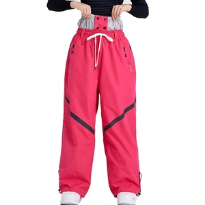 Chaqueta de esquí holgada rosa para hombre HUNT GEAR, cortavientos, impermeable, transpirable, de secado rápido, 100% poliéster, talla grande, con cordón ajustable. - Product Image 1