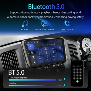 Rhythm 9 Inch Android Car Radio Touchscreen Wireless CarPlay <b>Auto</b> GPS BT Player for Dodge Ram 1500 2500 3500 2002-2005 - Product Image 5