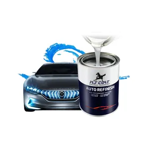 High Quality Car Refinish Paint Automotive Paint 1K Basecoat Silver Gray Metallic Factory Price