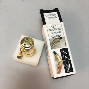 Embouchure en métal pour <span class=keywords><strong>saxophone</strong></span> aigu 6 trous Instrument à vent <span class=keywords><strong>SAXOPHONE</strong></span> <span class=keywords><strong>Collection</strong></span> d'accessoires professionnels - Product Image 1