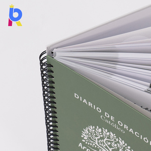 Journal avec impression personnalisée et écologique A5 <span class=keywords><strong>YO</strong></span> Notebook Journal sans date Spirale Planificateur quotidien hebdomadaire et mensuel - Product Image 3