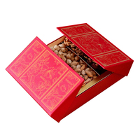 Boîte d'emballage cadeau fantaisie de luxe indienne fruits secs et noix pour fruits secs