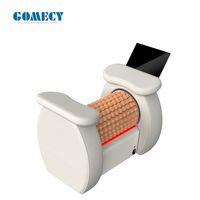 GOMECY A72 Machine de massage à rouleaux en bois pour le soin du dos, de la taille, de l'abdomen et des jambes