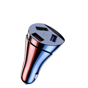 2021 New High-quality Hot-selling Waltz Car Charger 3 USB QC3.0 35W Car Charger for Apple, Samsung, Huawei, LG, HTC, Xiaomi - Product Image 3