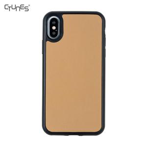 En blanco Natural de Real de madera de la cereza de madera móvil protectora del teléfono celular casos para iPhone Xs X Xr - Product Image 1