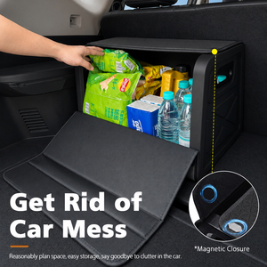 Organisateur de coffre de voiture pliable compact OEM ODM, boîte de rangement pour siège de voiture et extérieur - Product Image 3