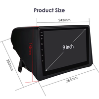 Navigateur GPS de voiture intelligent Android à grand écran de 9 pouces avec Wi-Fi, Android Auto et CarPlay pour les voitures Opel Mokka 2012-2016 (modèle G20)