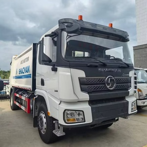 รถบรรทุกอัดขยะแบบบรรทุกด้านหลัง Shacman X3000 F3000 L3000 ขนาด 8-10 ลูกบาศก์เมตร จากจีน ราคาใหม่ - Product Image 2