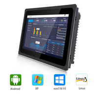 13,3 Zoll Breitbild Industrie-Tablet X86 Lüfterloser Panel-PC Touchscreen J1900 Dual-Core DC Industrieller All-in-One-PC
