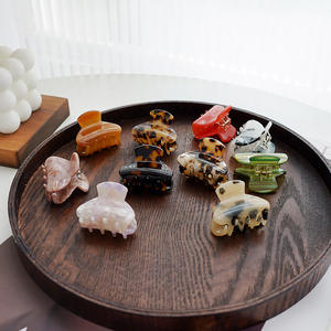 CANYUAN الكورية لون صلب 4 Acetate Mini clute فتاة بانجس aw كليب جاهز للبيع مخصص بالجملة - Product Image 5