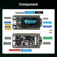 Module LoRa V4 ESP32-S3+SX1262, batterie 3000 mAh avec boîtier, 28 dBm, prend en charge le GPS solaire, compatible avec Meshtastic et LoRaWAN