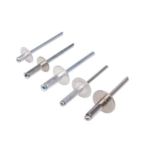 Rivets aveugles en acier inoxydable DIN7337 à tête ronde de type ouvert, fabriqués sur mesure en Chine pour la connexion - Product Image 1