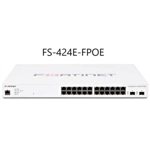 Commutateur Ethernet Fortinet <span class=keywords><strong>FortiSwitch</strong></span>-<span class=keywords><strong>424E</strong></span>-POE FS-<span class=keywords><strong>424E</strong></span>-POE Couche 2/3 FortiGate 24 ports GE 10/100/1000 Mbps avec PoE et garantie - Product Image 5