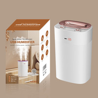 Humidificateur mécanique à double pulvérisation grande capacité, éclairage d'ambiance, contrôle par application, grande atomisation pour usage domestique - Meilleures ventes