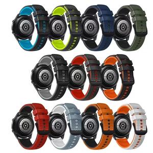 เหมาะสำหรับนาฬิกาหัวเว่ย GT 3/3 SE/<span class=keywords><strong>4</strong></span>.sporty สายซิลิโคนขนาด 22 มม. ที่สวมใส่สบาย ทนทาน และทนต่อการสึกหรอ - Product Image 2