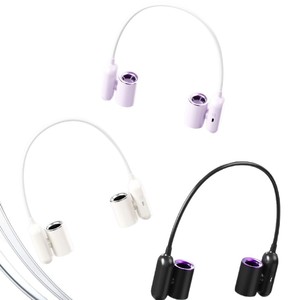 Nouveau ventilateur tour de cou <span class=keywords><strong>portable</strong></span> à chargement USB, longue autonomie, sortie d'air réglable, tuyau souple, conception turbine, en plastique ABS, pour une utilisation mains libres - Product Image 1