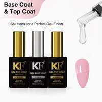 Gel de base en caoutchouc sans HEMA et couche de finition trempée, fabrication directe usine, marque privée OEM ODM pour ongles