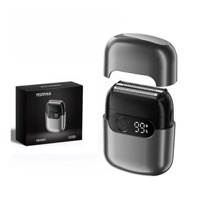 CITICITY Originating Factory Ultra-Long-Lasting 90-Minute Runtime Quick-Charge Battery Electric <b>Shaver</b> for Men with LED Display - Product Image 2