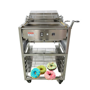 Machine professionnelle de glaçage de gâteau Machine de glaçage de chocolat de beignets - Product Image 3