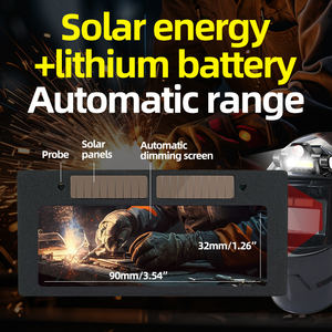 Máscara <span class=keywords><strong>de</strong></span> Soldadura con Oscurecimiento Automático Solar, Gran Visibilidad, Color Real, Casco <span class=keywords><strong>de</strong></span> Soldadura con Iluminación Clara y Color Real - Product Image 5