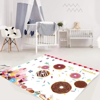 Couverture Bébé Personnalisée OEM ODM à Prix de Gros avec Impression Donut pour Photos Mensuelles