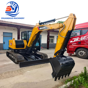 Mini pelle sur chenilles Sany d'occasion en bon état Excavatrice sur chenilles Sany SY60C SY55C SY50U SY65W SY75C originale à vendre - Product Image 5