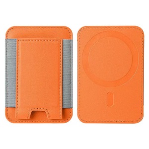Magnetic Card <b>Holder</b> with Stand Function Hot Sale PU Leather Magnetic <b>Wallet</b> for IPhone14 15 16 17 Pro Max - Product Image 3