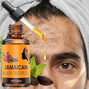 Huile de ricin noire jamaïcaine 30ml, pressée à froid, sérum réparateur pour cheveux et peau - Product Image 4