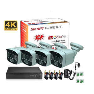 ชุดกล้องวงจรปิด 4 ตัว ปี 2024 รุ่นใหม่ พร้อมแฟลช 6 ดวง ความละเอียด 3MP ระบบ <span class=keywords><strong>Tvi</strong></span> ไมโครโฟนในตัว แอป Xvrviw TSEYE สำหรับคลังสินค้า/ร้านค้า - Product Image 1