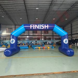 Gerbang Tiup PVC Tahan Air dan Awet untuk Finish Line Marathon, Pameran, dan Promosi dengan Blower - Product Image 3