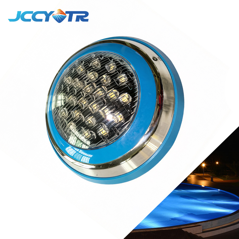 IP68 Waterproof 18W Warm White LED Swimming Pool Light 316 Stainless Steel Wall Mounted Underwater Lamp for Landscape Smart