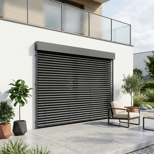<span class=keywords><strong>Tapparelle</strong></span> <span class=keywords><strong>Avvolgibili</strong></span> Motorizzate in Lega di Alluminio Verniciato per Esterni, Orizzontali, Antivento, Antipioggia, <span class=keywords><strong>Antifurto</strong></span> per Soggiorno e Hotel - Product Image 5