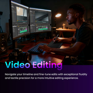 Tableta de Dibujo Gráfica DigiDraw Turing Smart S TW410, Tableta de Arte Digital para PC Android, BT 5.0, USB-C - Product Image 4