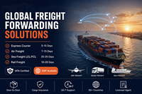 Services logistiques Fret aérien Chine vers États-Unis Canada Allemagne Royaume-Uni France Italie Pays-Bas DDP Dédouanement 5-10 jours