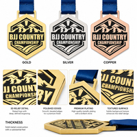 Medallas y Trofeos Deportivos de Béisbol y Cricket con Marco Metálico Esmaltado Suave y Duro, Personalizados al por Mayor por el Fabricante, con Cinta, Modelo 2026