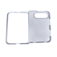 Étui de téléphone à sublimation monocouche pour iPhone 18 Fold, design de logo vierge, étui de téléphone à sublimation personnalisé, haute qualité