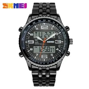 SKMEI 1032 Fashion jam tangan klasik, desain mewah grosir pabrik Harga terbaik jam tangan kuarsa jam pria gelang baja anti karat