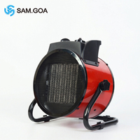 Pengering Udara Industri Listrik Tanpa Bilah Panas 220V/380V 2000W Pemanas Induksi Pemanasan Cepat Tabung Pemanas Blower