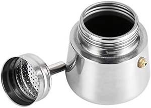 เครื่องชงกาแฟแบบเพอร์โคเลเตอร์คลาสสิกสำหรับขายส่ง เหมาะสำหรับเตาแม่เหล็กไฟฟ้า ทำจากสแตนเลส ใช้กับเตาแก๊สสำหรับชงกาแฟโมก้าเอสเพรสโซ - Product Image 3