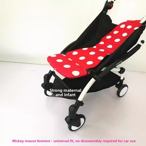 Repose-pieds d'extension pour <span class=keywords><strong>poussette</strong></span>, support de pieds pour poussettes parapluie, plateau pour les pieds, accessoire <span class=keywords><strong>avec</strong></span> cadre en plastique - Product Image 4