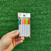 Stylo à craie liquide pour tableau LED, marqueur coloré effaçable, écologique et sûr, pour l'art des enfants et la papeterie